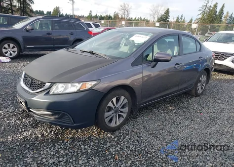 2014 Honda Civic Lx from USA, damaged, VIN 19XFB2F59EE232632